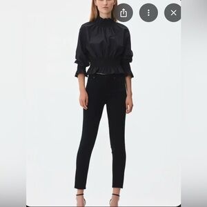 VGUC Citizens of Humanity black jeans, style Cara High Rise Cigarette Ankle